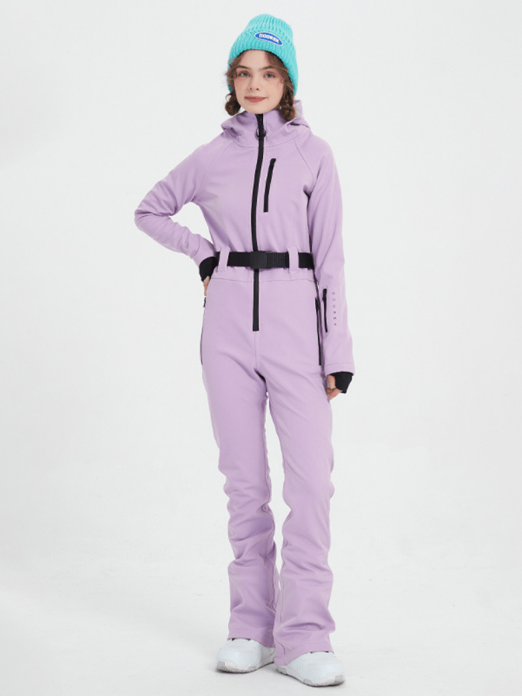 [Clearance] Slim Fit Ski Jumpsuit - Women's | Doorek