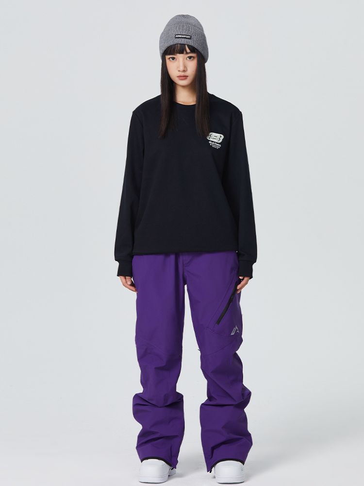 Diagonal Zipper Snow Pants - Men's | Searipe