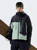 Waterproof & Cotton Color-blocked Ski Jacket - Men's | NANEND