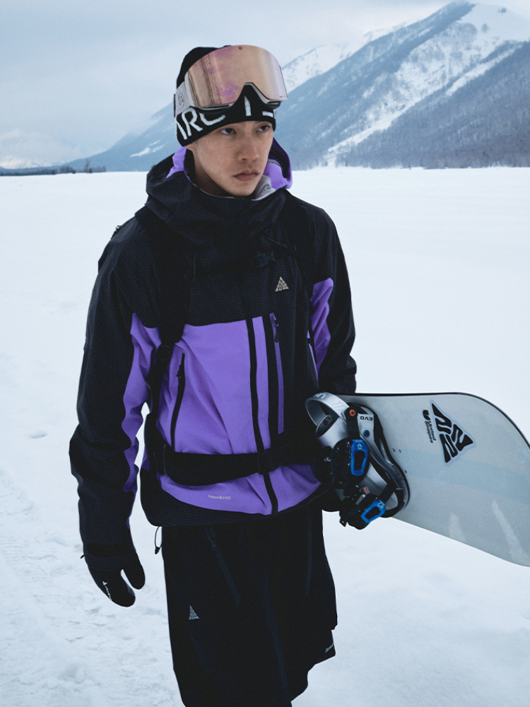 Waterproof & Cotton Color-blocked Ski Jacket - Men's | NANEND