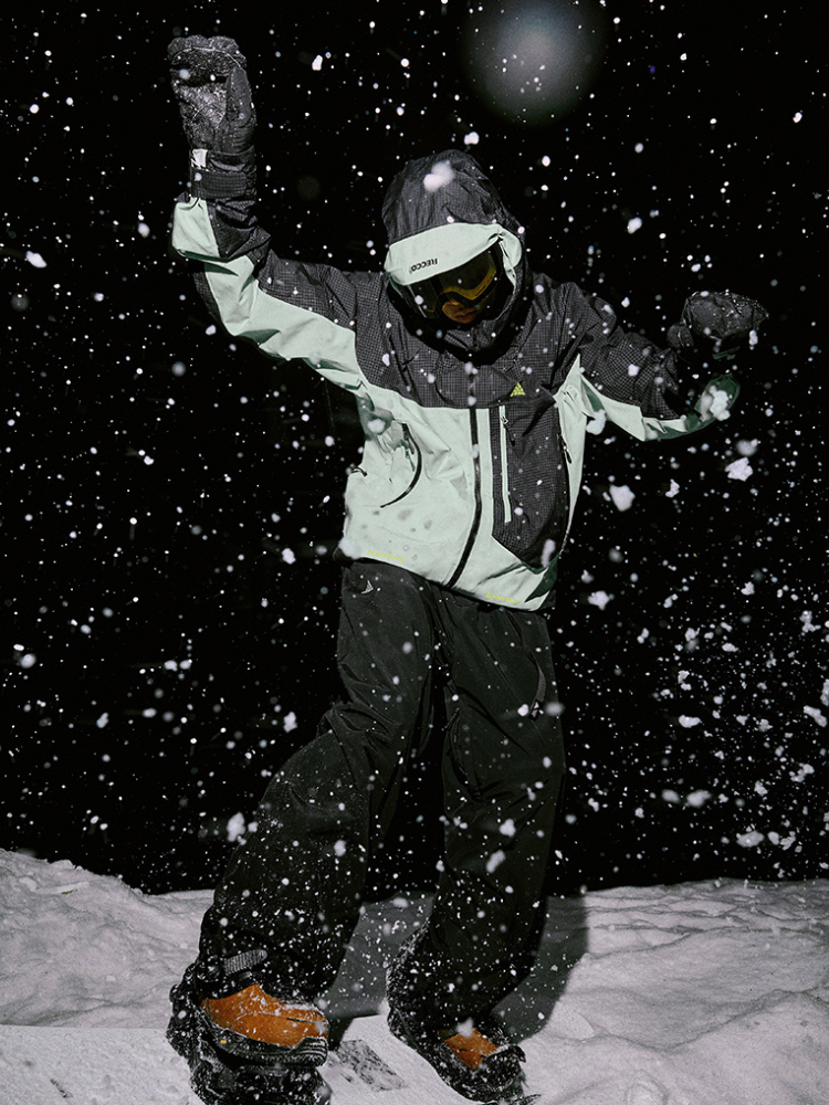 Waterproof & Cotton Color-blocked Ski Jacket - Men's | NANEND