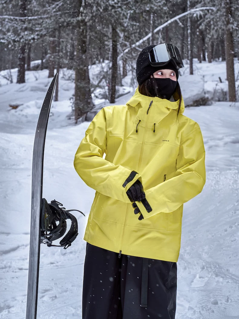 3L Alpine Shield RECCO Ski Jacket – Unisex | AWKA