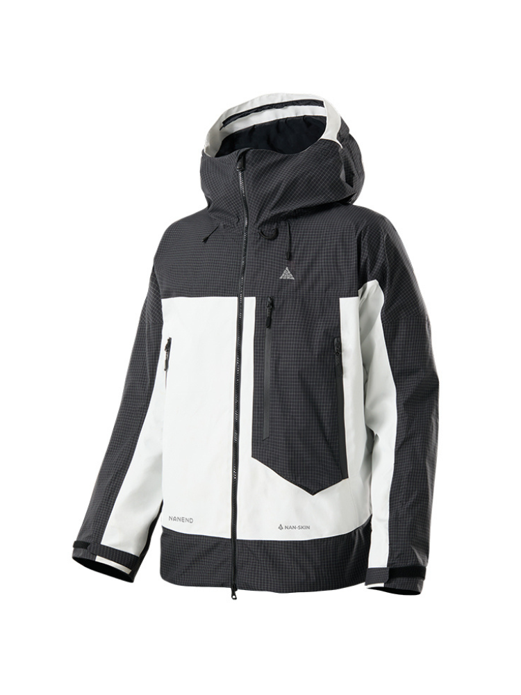 Waterproof & Cotton Color-blocked Ski Jacket - Men's | NANEND