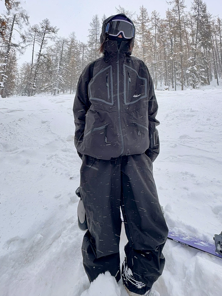 10K 3L Reversible Reflective Ski Jacket – Unisex | NowInSnow
