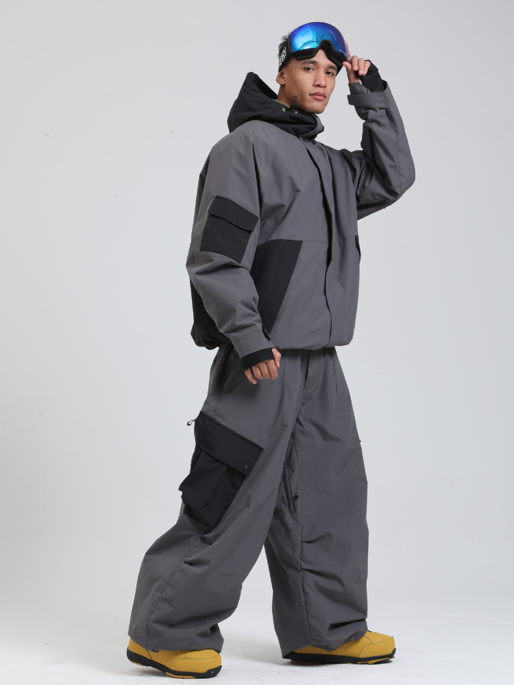 All-Mountain Baggy Snow Jacket - Men's | Gsou Snow