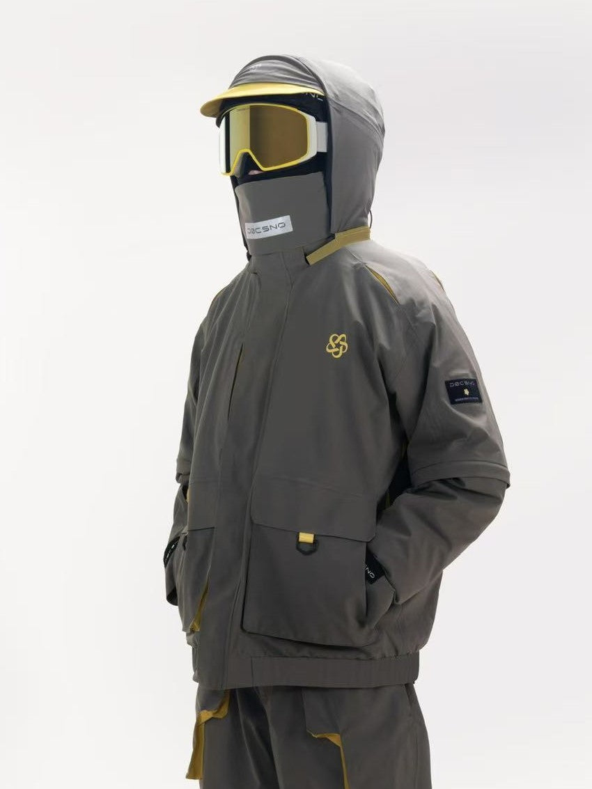 20K ePTFE 3L Insulated System Ski Jacket – Unisex | DØCSNO
