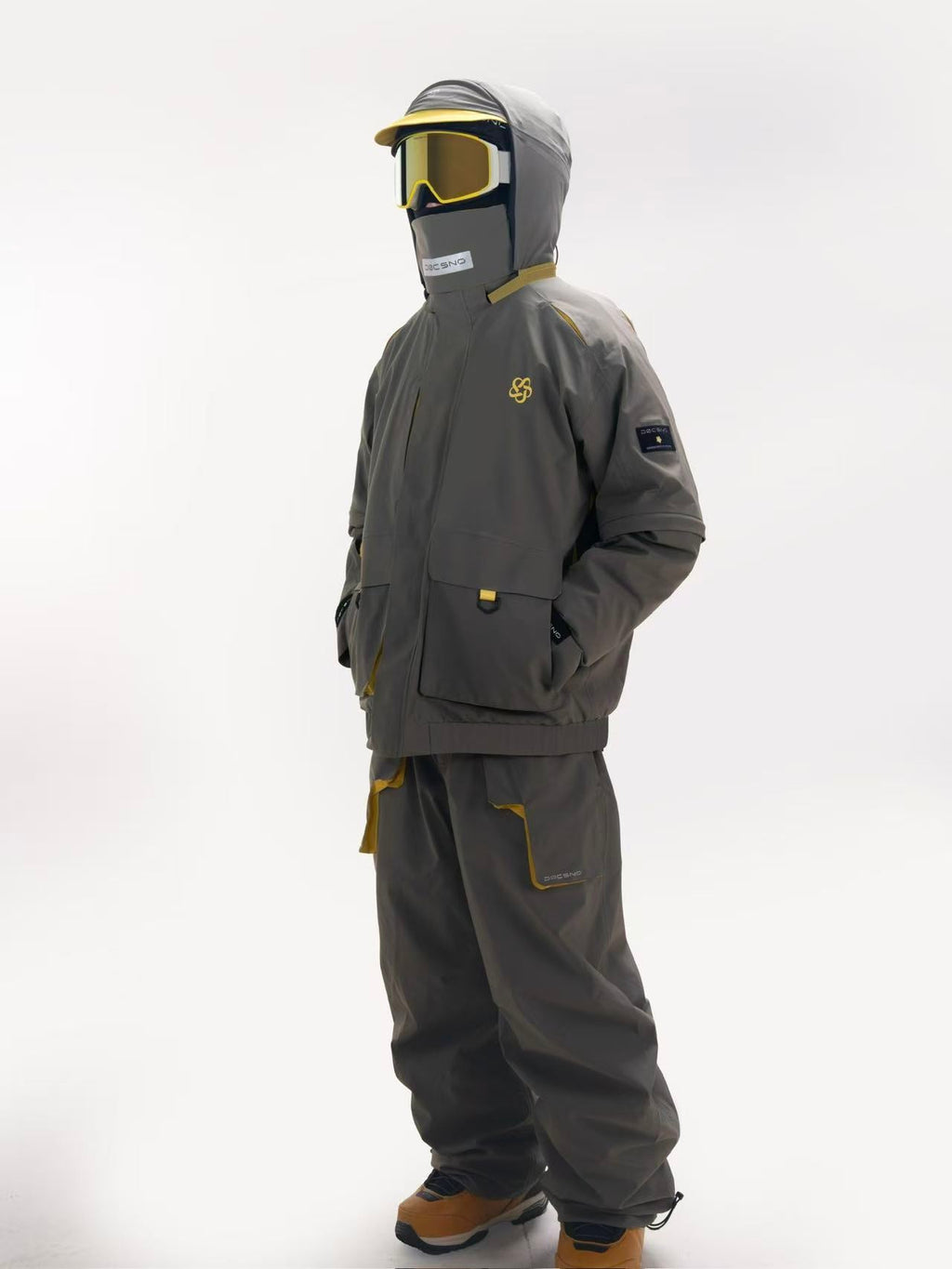 20K ePTFE 3L Insulated System Ski Jacket – Unisex | DØCSNO