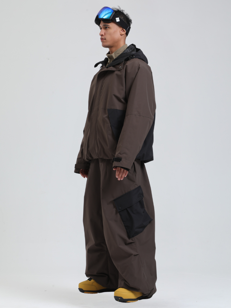 All-Mountain Baggy Snow Jacket - Men's | Gsou Snow