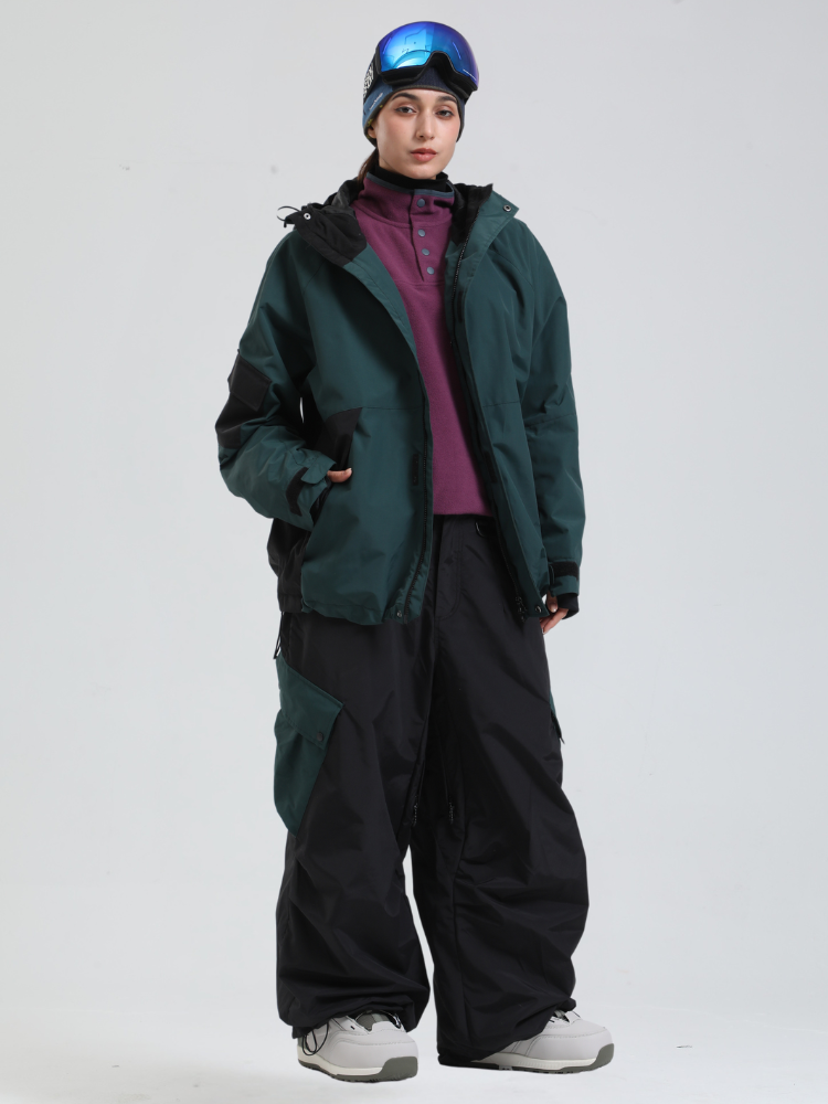 All-Mountain Baggy Snow Jacket - Women's| Gsou Snow