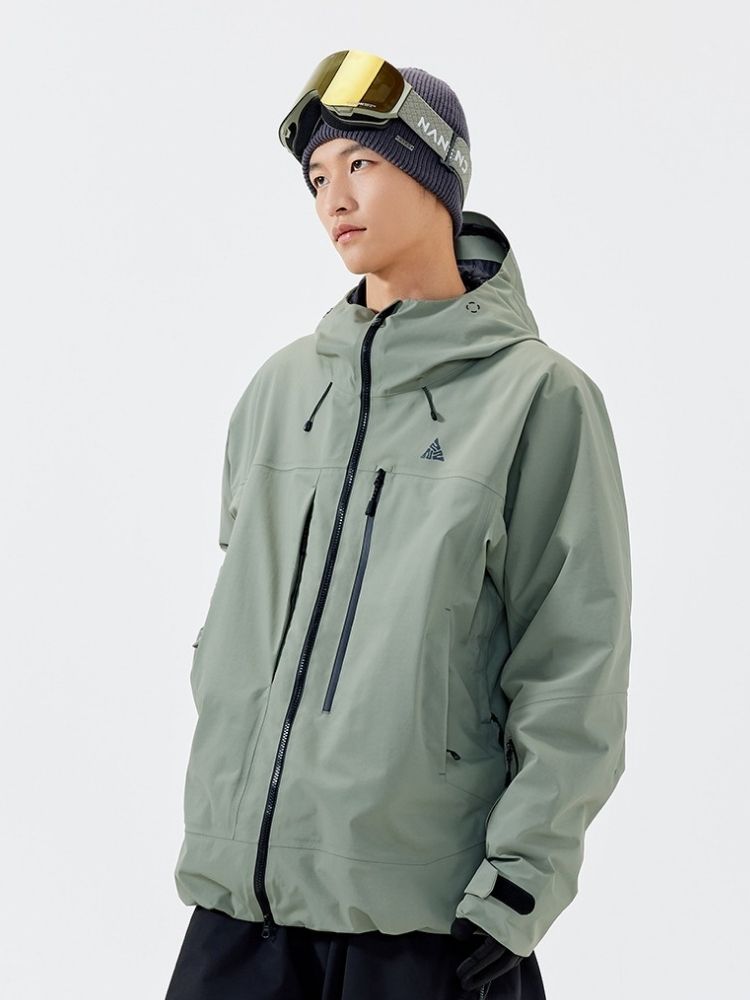 Arc Core 3L Fully filled with cotton Keep warm Ski Jacket - Men's | NANEND