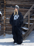 3L Fleece-Lined Baggy Snow Pants – Unisex | Hellystudio