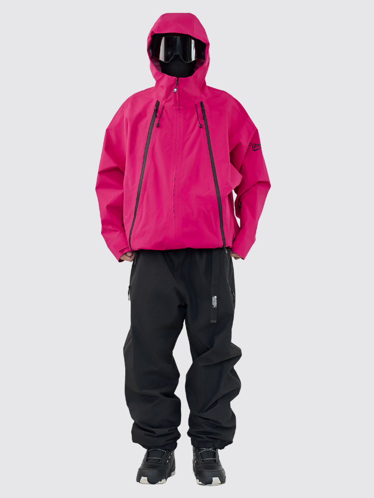 EP Series 3L Shell Baggy Ski Jacket – Unisex | Doorek