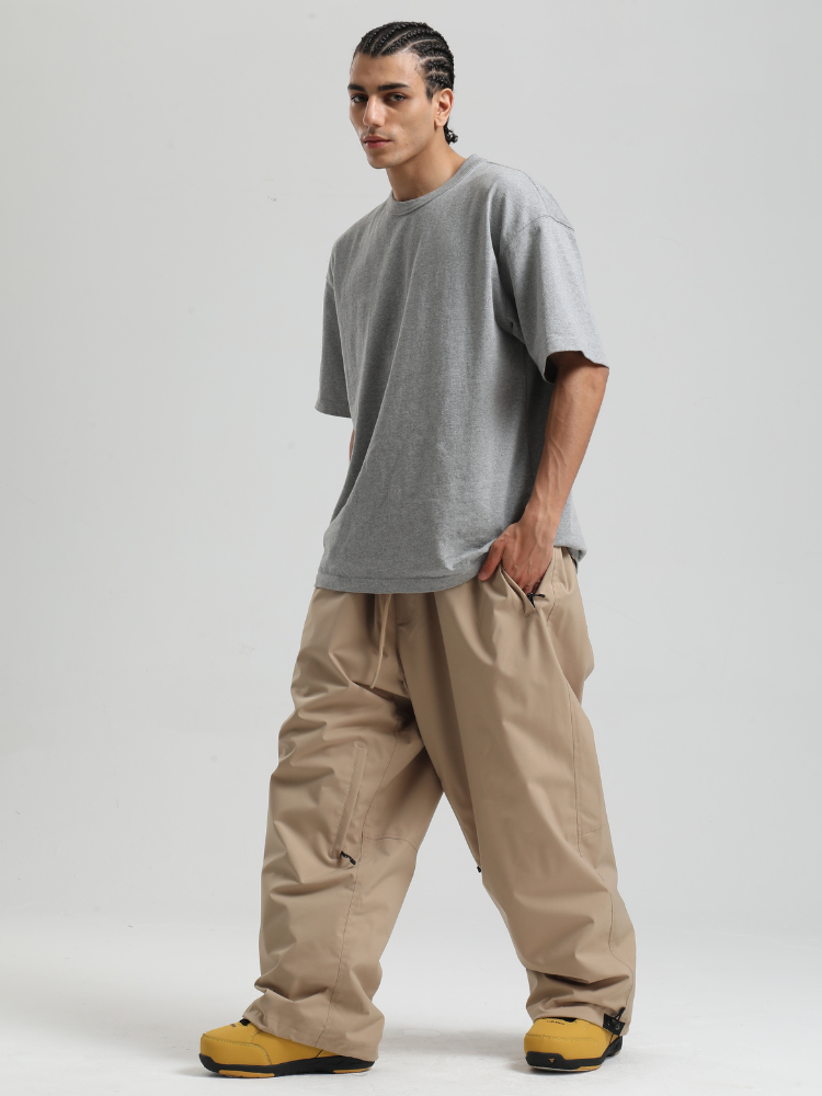 Sleek Baggy 15K Snow Pants - Men's | Gsou Snow