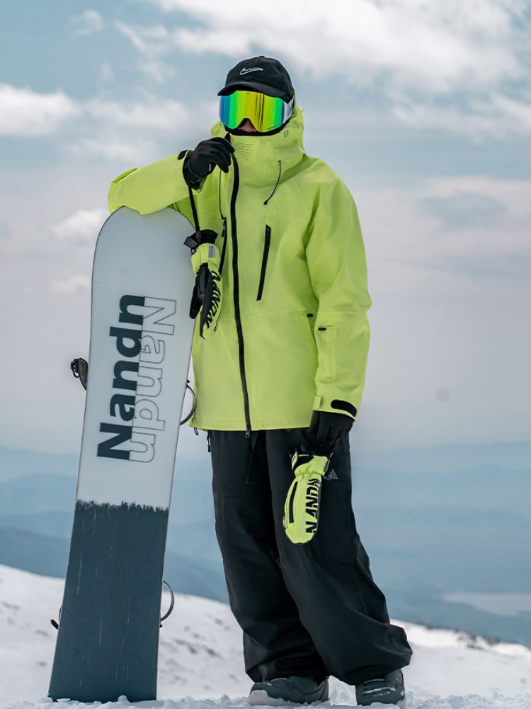 ReflectRide Loose Fit Snow Pants – Unisex | NANEND