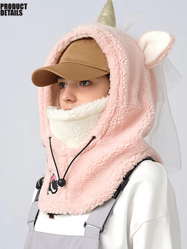 [Clearance] Animal Style Snow Helmet Hood – Unisex | NANEND