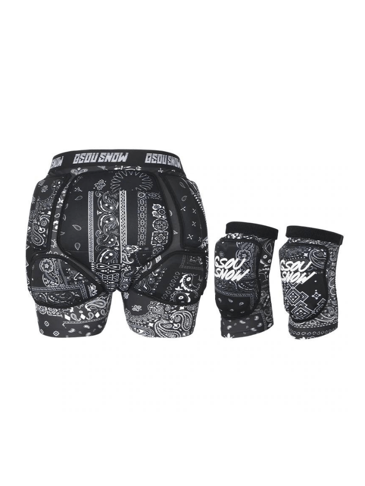 Undercover Protective Shorts & Knee Pads Set – Unisex | Gsou Snow