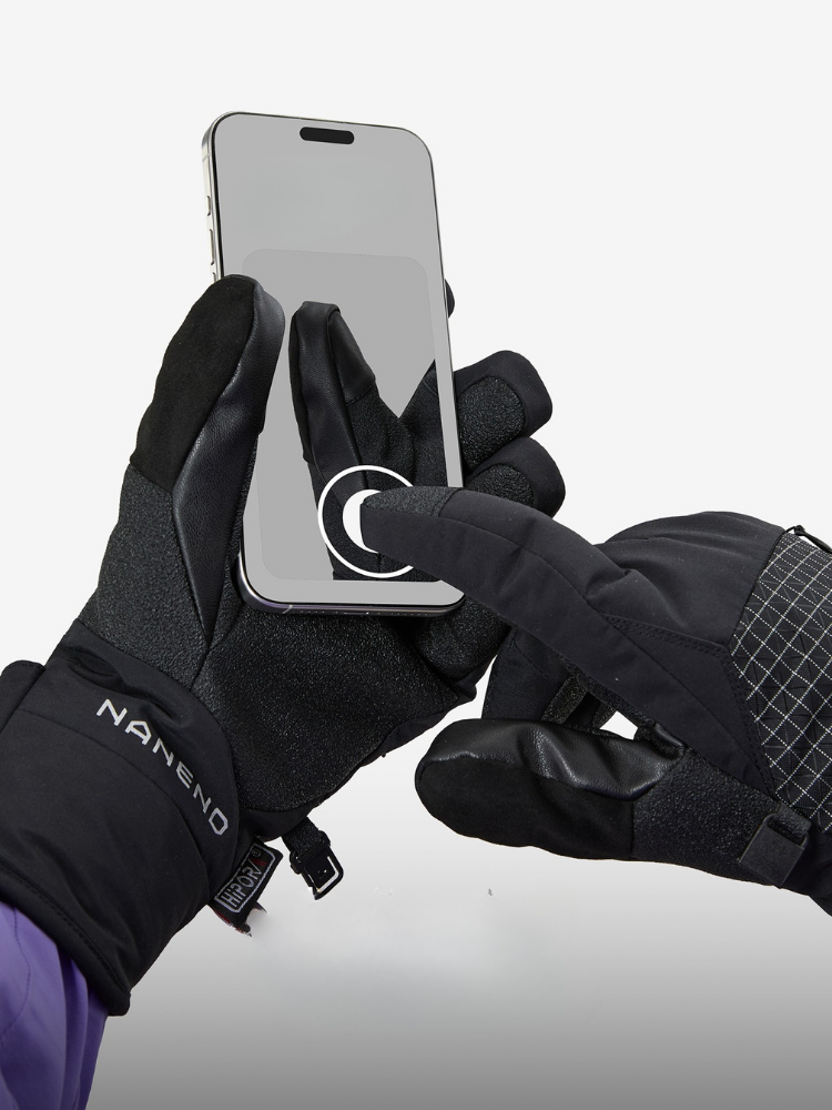 PrimaLoft Touchscreen Waterproof Ski Gloves – Unisex | NANEND