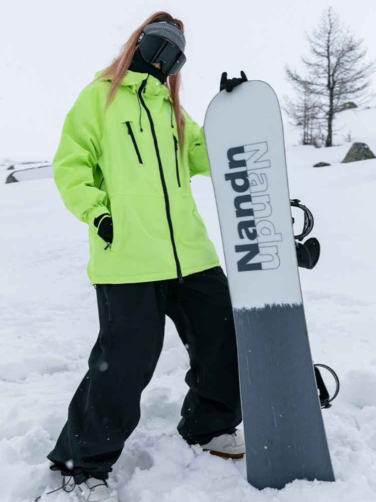 ReflectRide Loose Fit Snow Pants – Unisex | NANEND