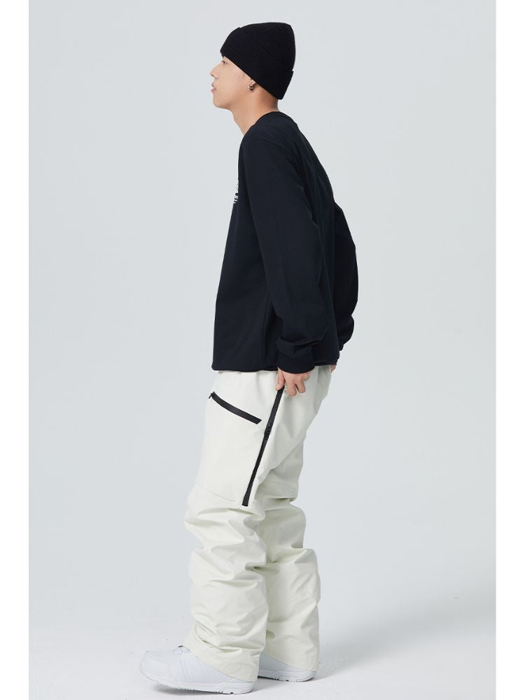 Side Zipper Snow Pants - Men's | Searipe