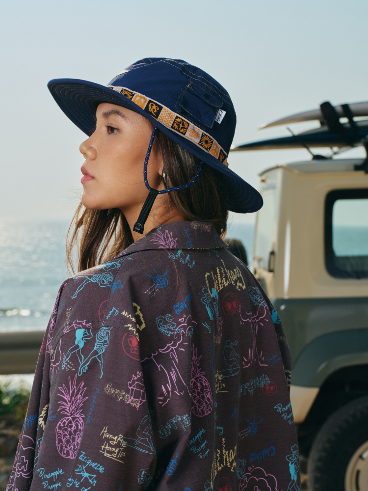 Quick-Dry Waterproof Sun Shield Wide Brim Surf Hat – Unisex | ChillHang