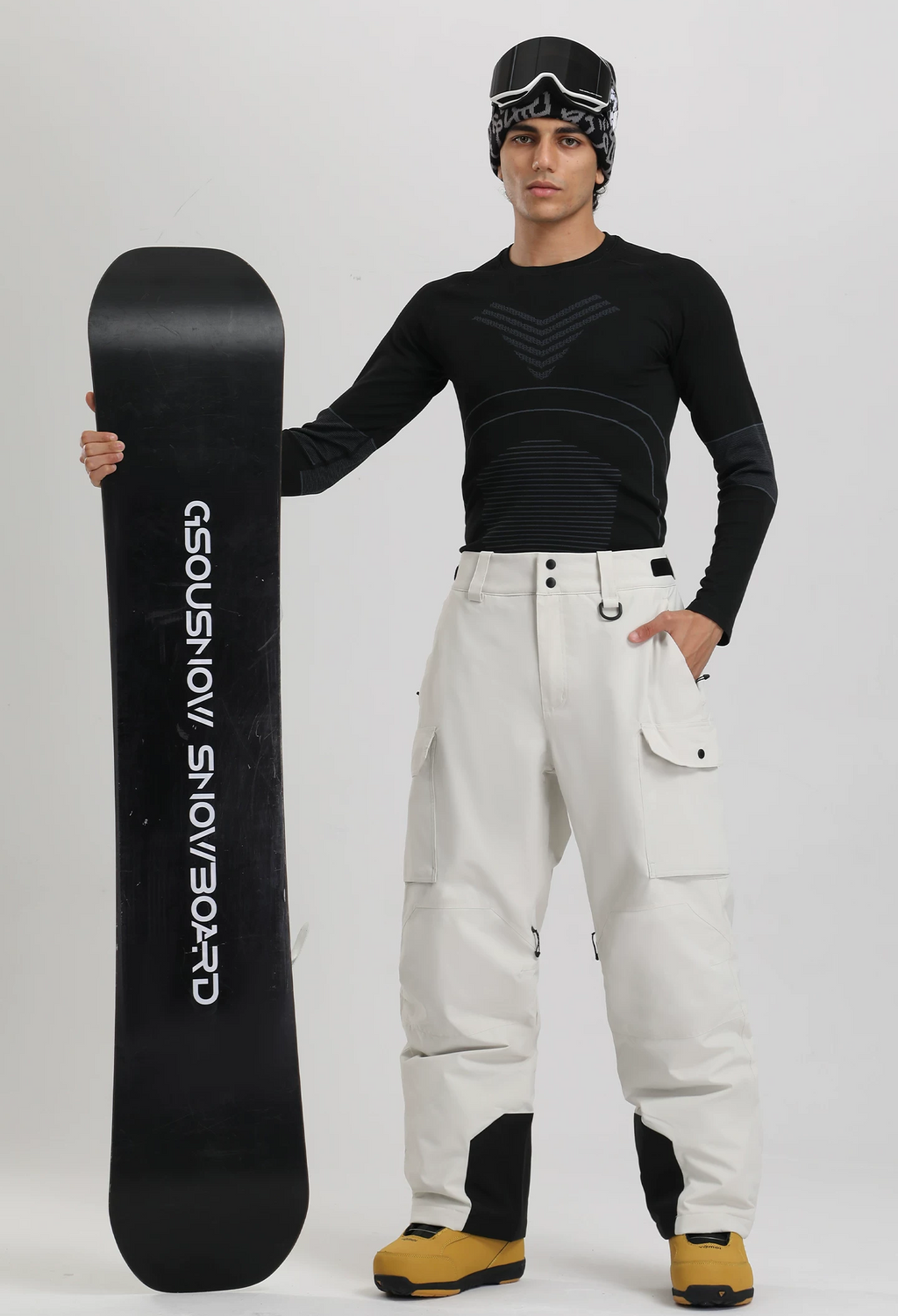 15K High-Back Cargo Snow Pants – Unisex | Gsou Snow