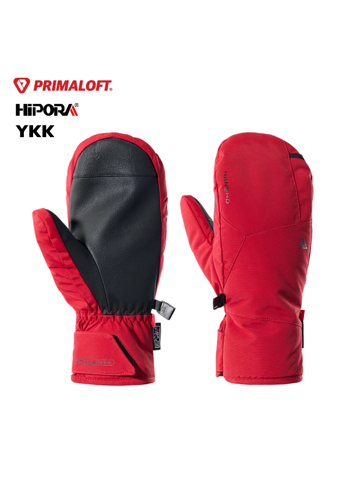 PrimaLoft Gold Hybrid Finger Ski Mittens – Unisex | NANEND