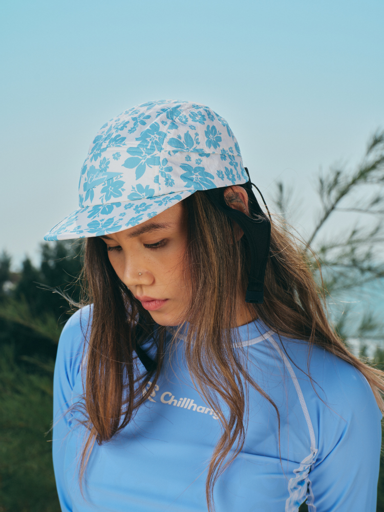 Quick-Dry Water-Resistant Printed Surf Cap – Unisex | ChillHang