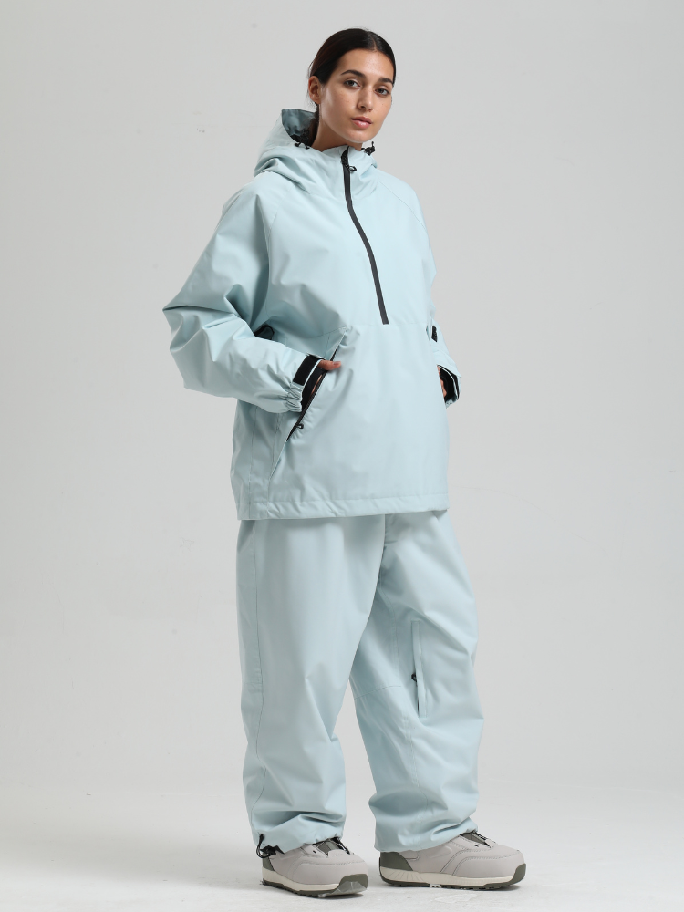 Minimalist Insulated Snow Anorak - Women's | Gsou Snow