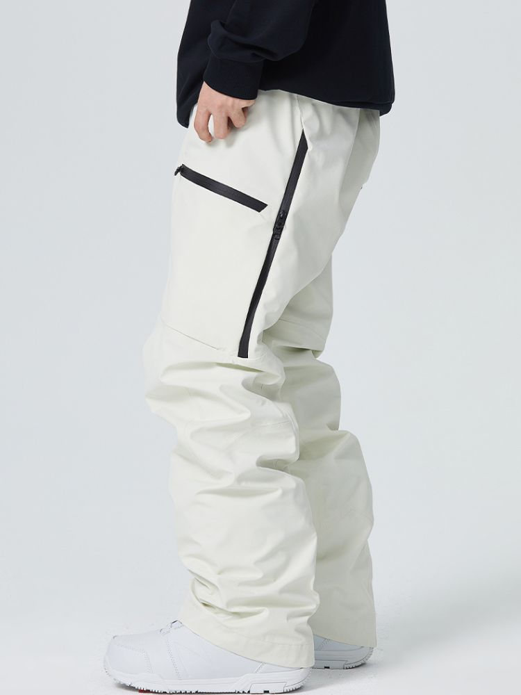 Side Zipper Snow Pants - Men's | Searipe