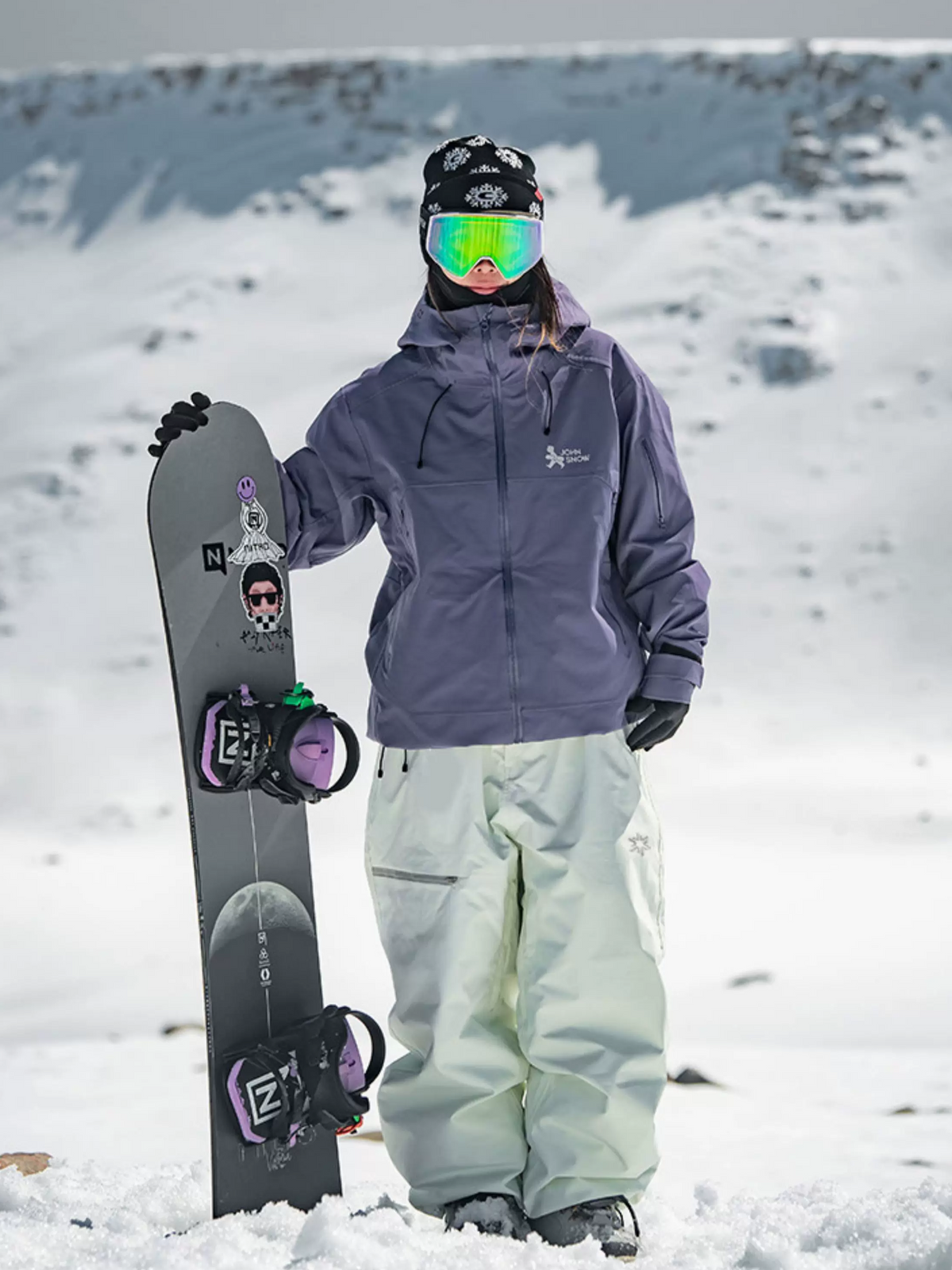 ChillMotion All-Weather Baggy Cargo Snowboard Pants – Unisex | John Snow