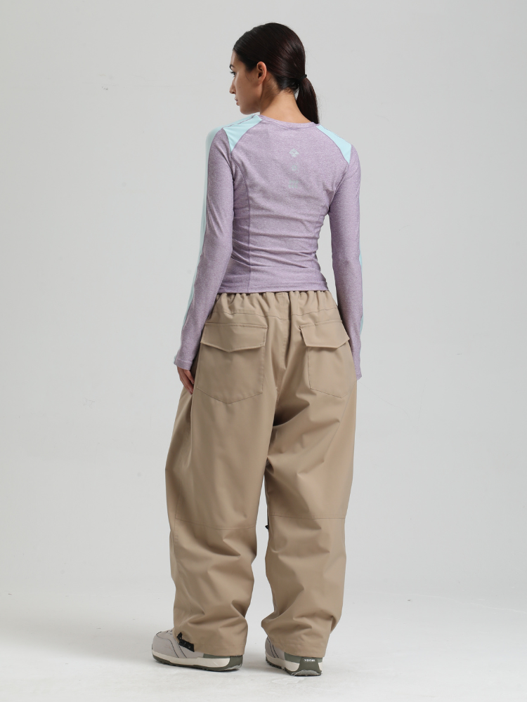 Sleek Baggy 15K Snow Pants - Women's | Gsou Snow