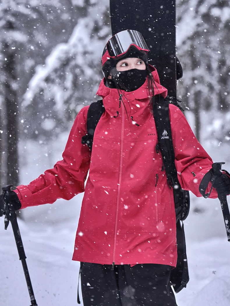 3L Alpine Shield RECCO Ski Jacket – Unisex | AWKA