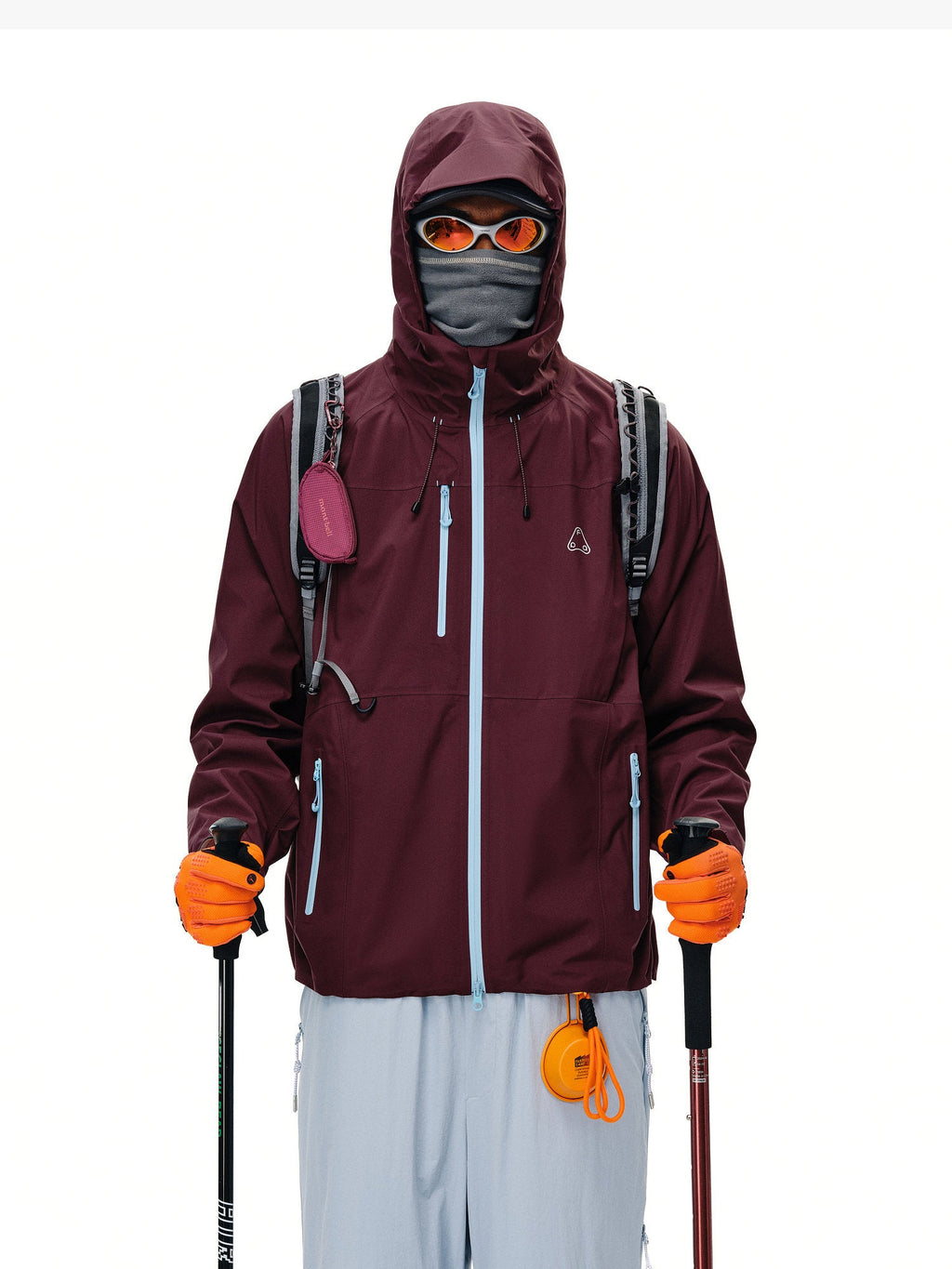 Scaletex 3L Waterproof Windproof Hooded Shell Jacket – Unisex | FPA