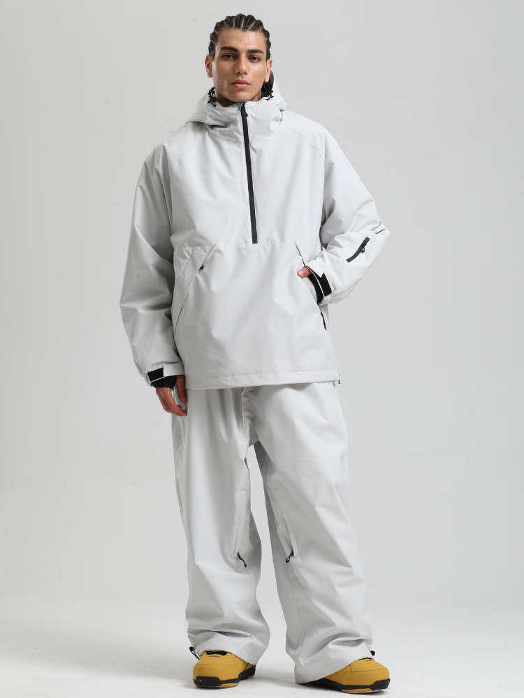 Minimalist Insulated Snow Anorak - Men's | Gsou Snow