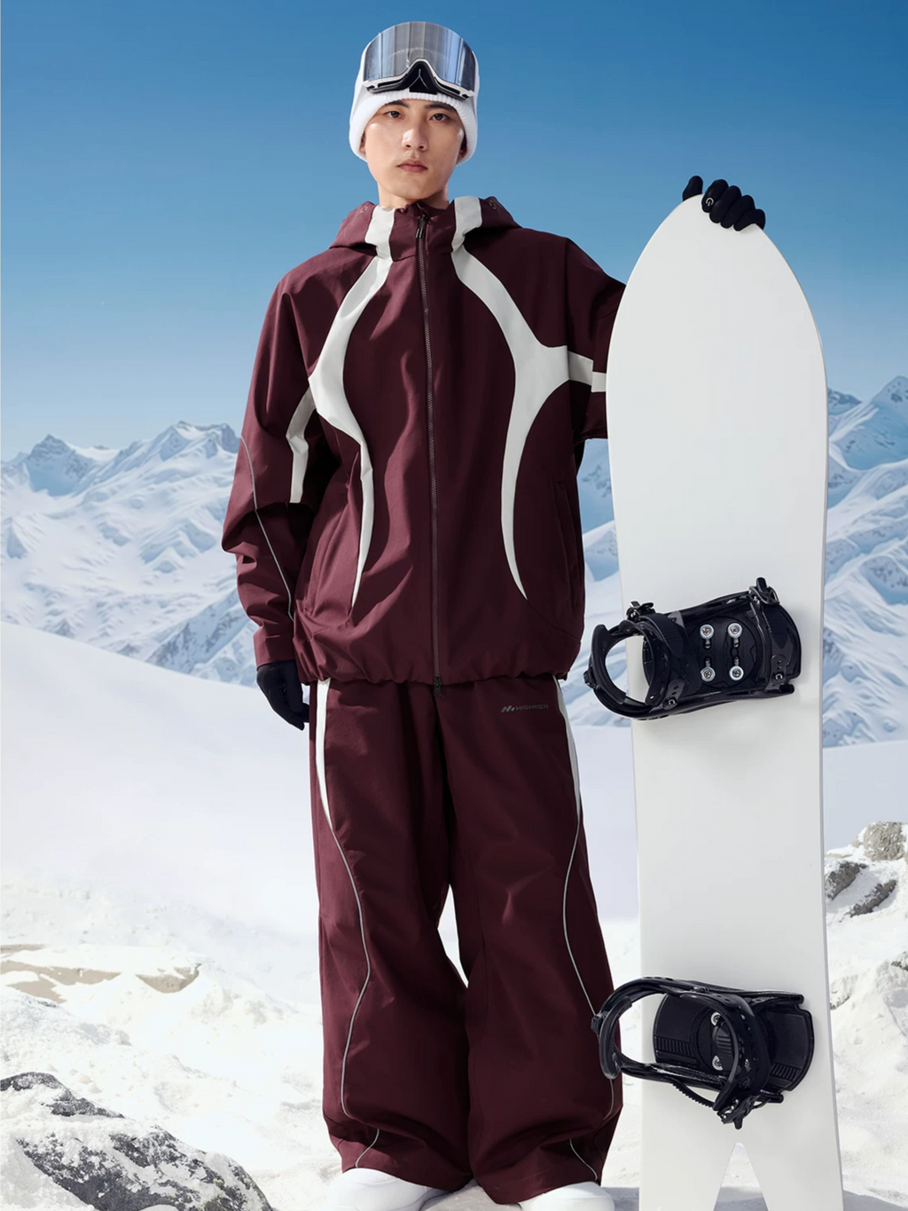 Pulse 3L Insulated Baggy Ski Pants – Unisex | High Experience
