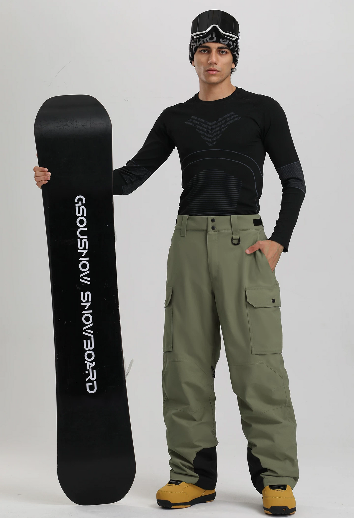 15K High-Back Cargo Snow Pants – Unisex | Gsou Snow