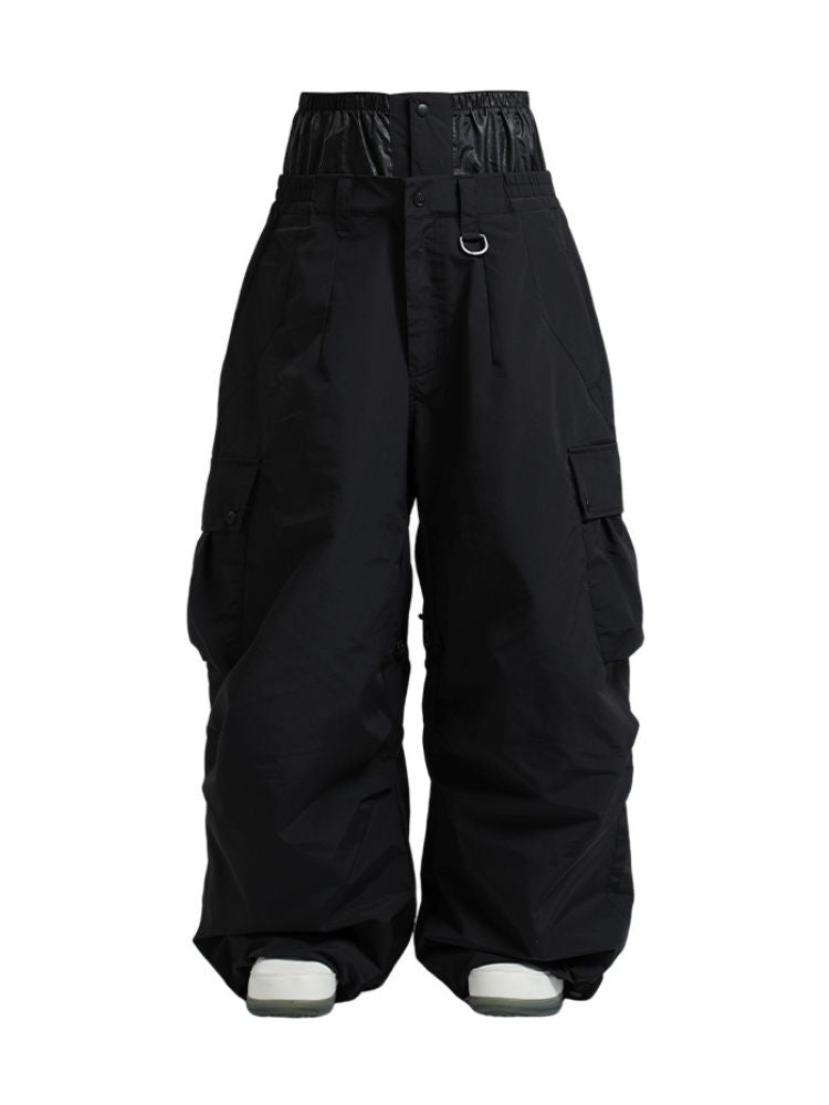 20K Baggy Loose Fit Cargo Snowboard Pants - Unisex | Gsou Snow