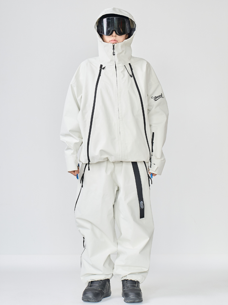 EP Series 3L Shell Baggy Ski Pants - Unisex | Doorek