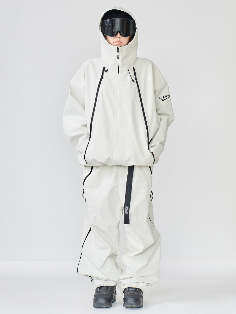 EP Series 3L Shell Baggy Ski Pants - Unisex | Doorek
