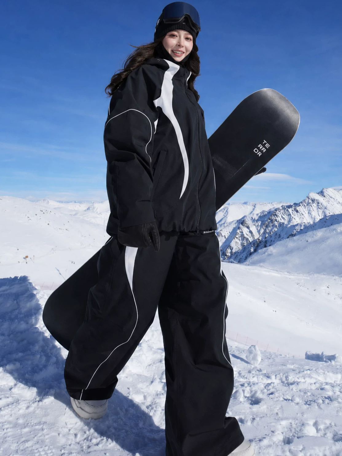 Pulse 3L Insulated Baggy Ski Pants – Unisex | High Experience
