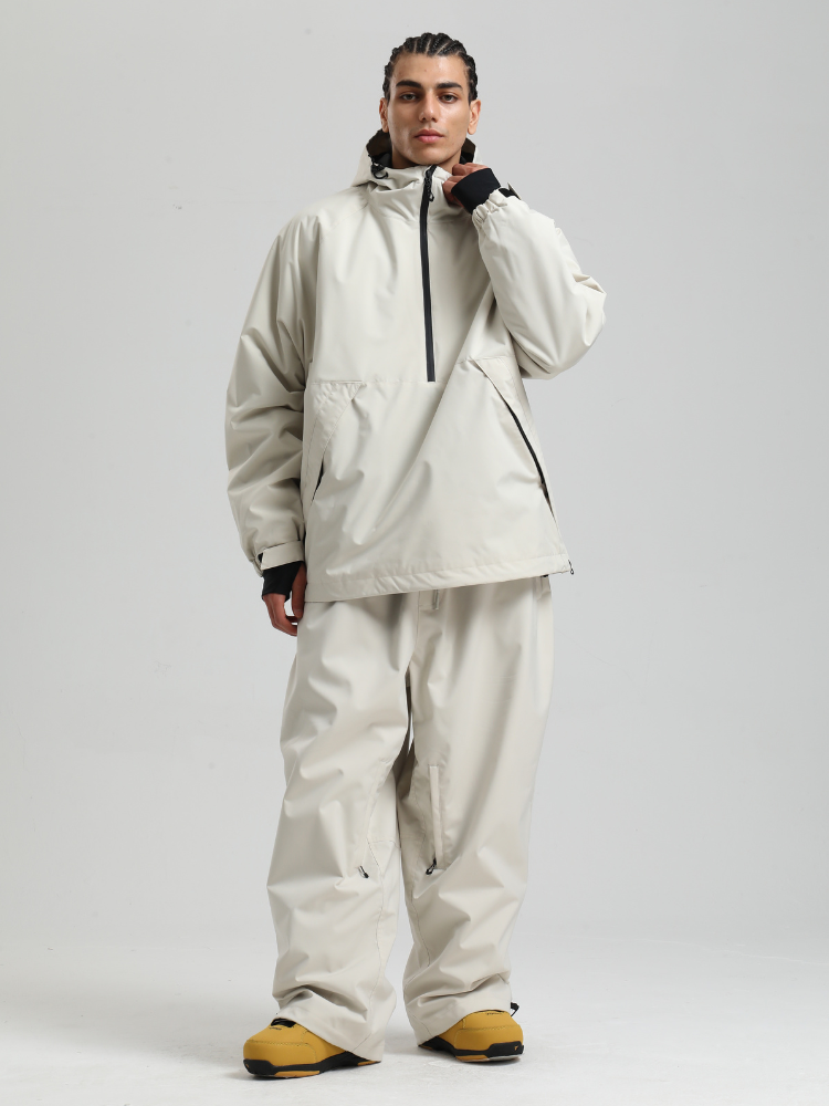 Minimalist Insulated Snow Anorak - Men's | Gsou Snow
