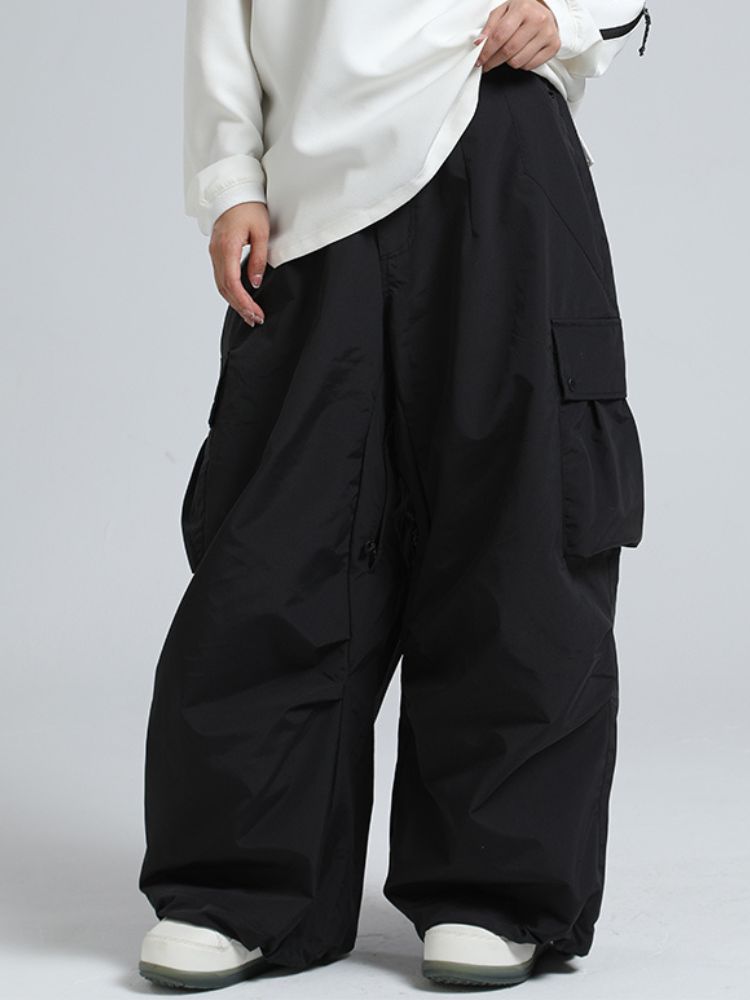 20K Baggy Loose Fit Cargo Snowboard Pants - Unisex | Gsou Snow