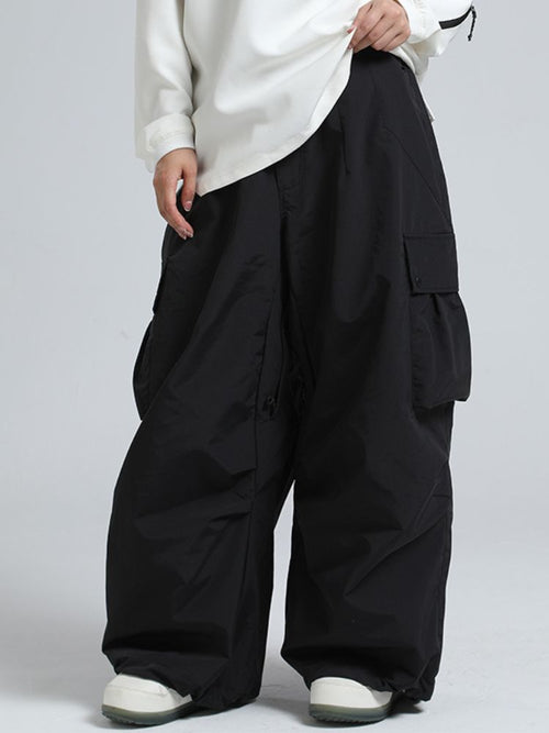 20K Baggy Loose Fit Cargo Snowboard Pants - Unisex | Gsou Snow