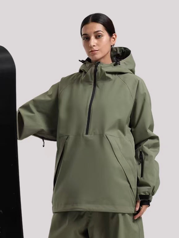Minimalist Insulated Snow Anorak - Women's | Gsou Snow