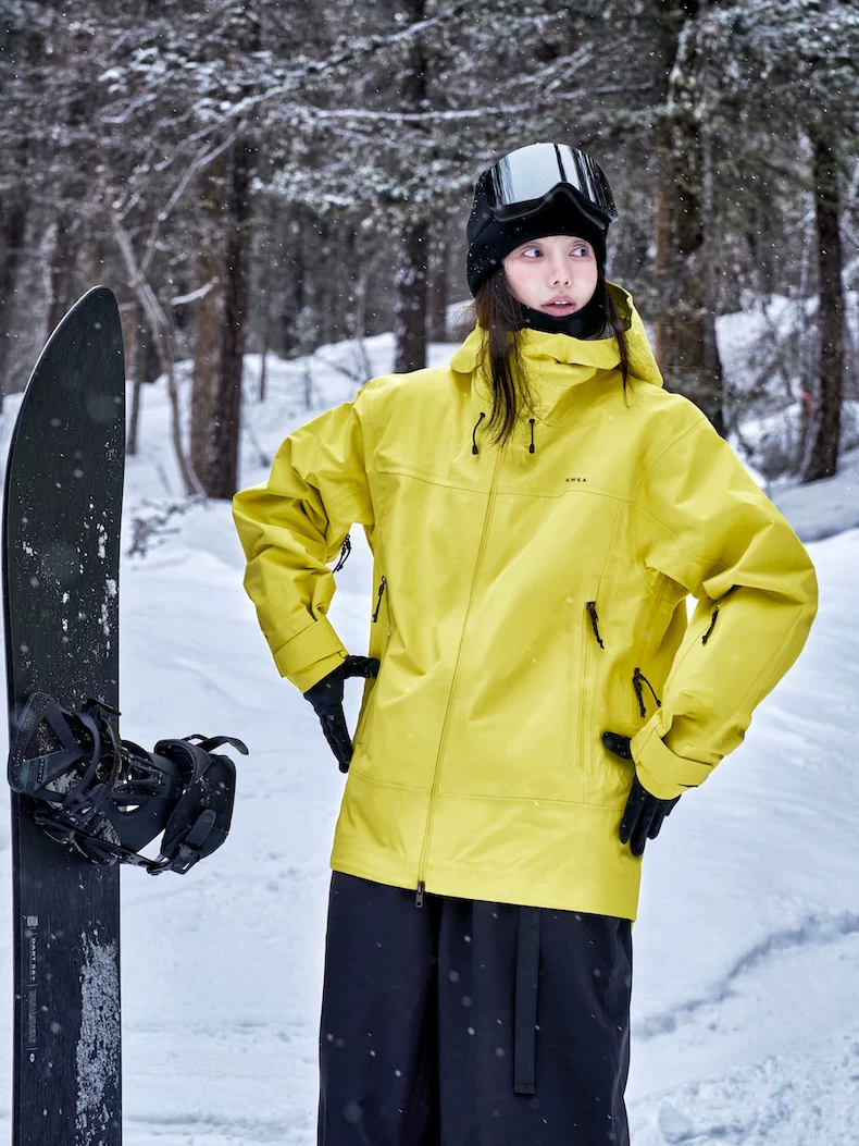3L Alpine Shield RECCO Ski Jacket – Unisex | AWKA