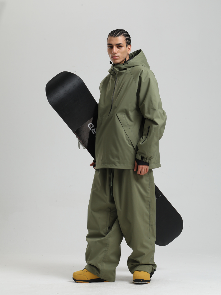 Minimalist Insulated Snow Anorak - Men's | Gsou Snow