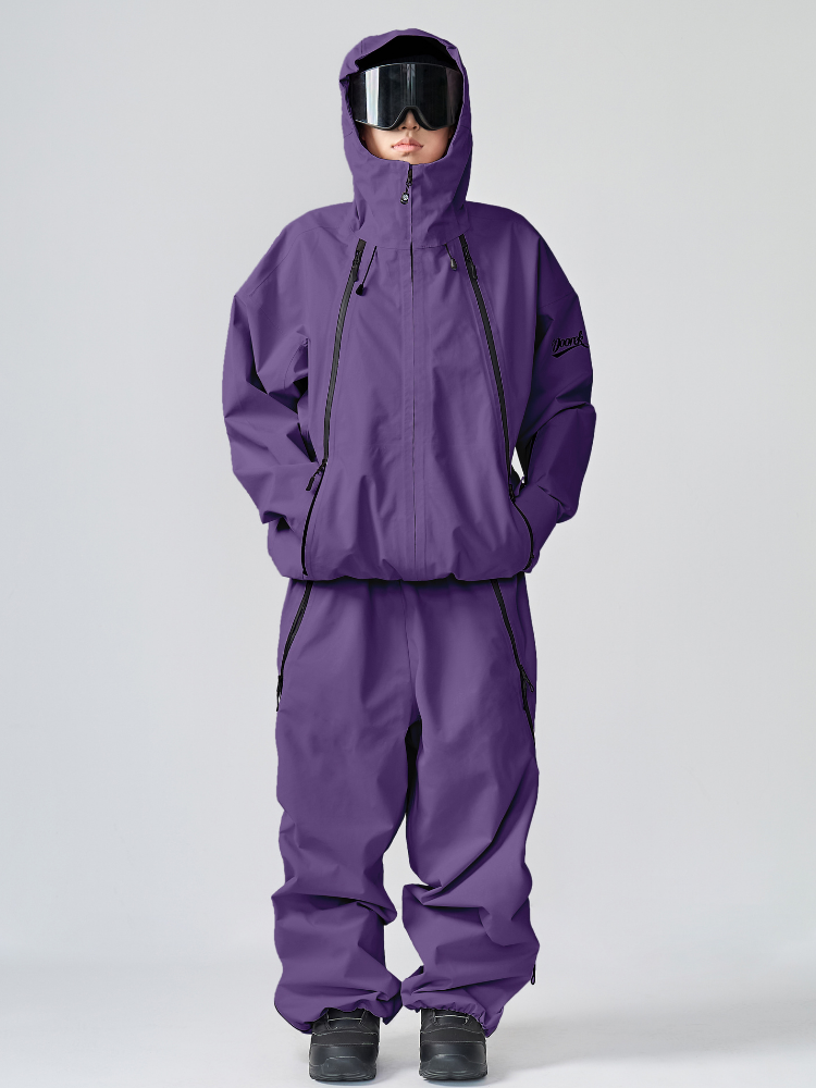 EP Series 3L Shell Baggy Ski Pants - Unisex | Doorek