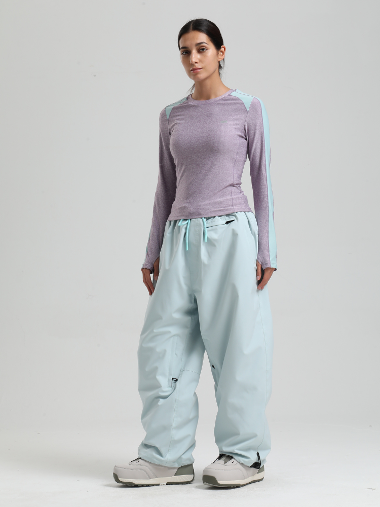 Sleek Baggy 15K Snow Pants - Women's | Gsou Snow