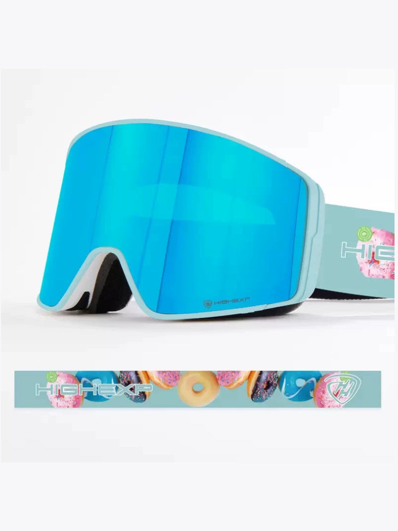 Magnetic Cylindrical Ski Goggles – Unisex | High Experience