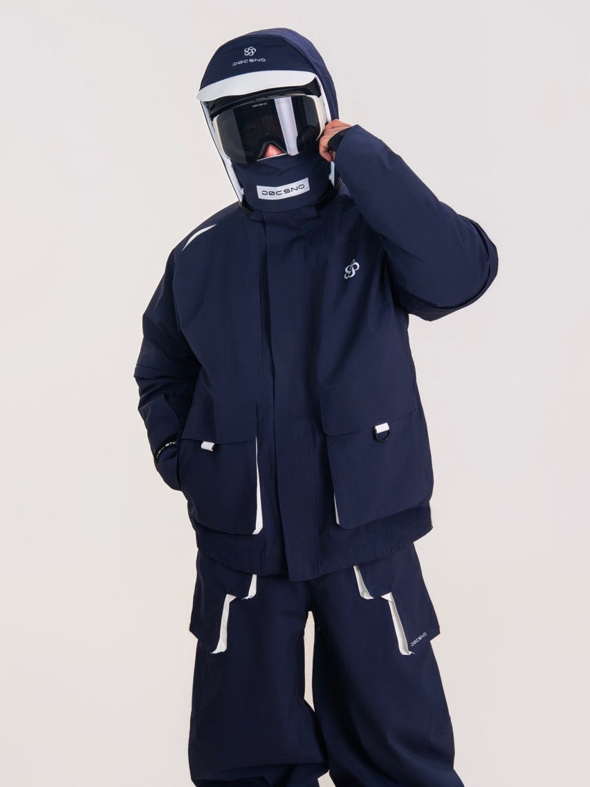 20K ePTFE 3L Insulated System Ski Jacket – Unisex | DØCSNO